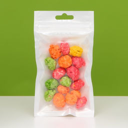 Цена за 50 шт. Пакет Zip-lock ПП, белый, со сплошным окном, плоский, еврослот ,8 х 14см