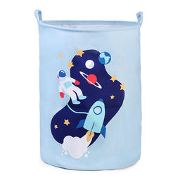 Корзина для игрушек (голубая)