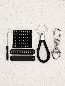 Подарочный набор Настоящий мужчина, гель для душа, обложка для паспорта, брелок, Чистое счастье