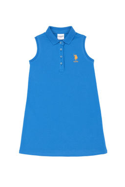 U. S. Polo Assn Трикотажное платье Saks без рукавов для девочек