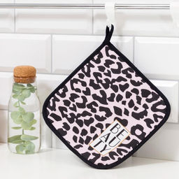 Прихватка Этель Beauty 19×19 см, 100% хлопок, саржа, ватин 250 г/м²