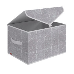 VAL LM-BOX-TM Короб стеллажный с крышкой, большой, 40*30*25 см, LINE MOON, шт