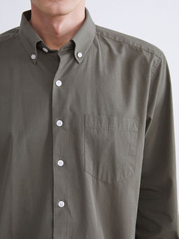 Regular Fit Uzun Kollu Poplin Erkek G?mlek