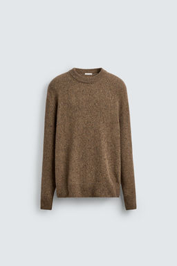 WOOL BLEND BUTTON-UP JUMPER - Zara фото 15