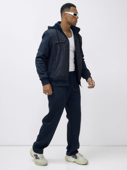 зимний с начесом ! Спортивный костюм темно-синего цвета - Mtforce фото 4
