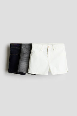 Pack de 3 vaqueros cortos