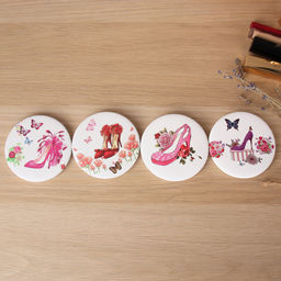 Зеркало карманное / MX-001 /уп 60/720/OPP - ГалеонТрейд фото 5