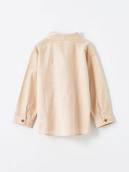 Basic Uzun Kollu Erkek ?ocuk G?mlek