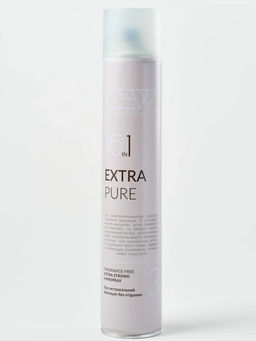 DEW Professional Лак для волос экстрасильной фиксации без отдушки / Extra Pure, 500 мл