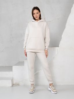 футер 3-х нитка начес Костюм ,экрю - Binita фото 2