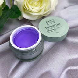 Gummi Gel Clear прозрачный гель высокой вязкости LED/UV NEW - Patrisa nail фото 2