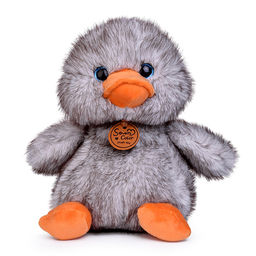 Мягкая игрушка "Утенок Кря с надписью" 24 см