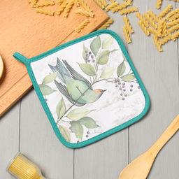 Прихватка Этель Птицы 19х19 саржа,100% х/л,ватин 250г/м2