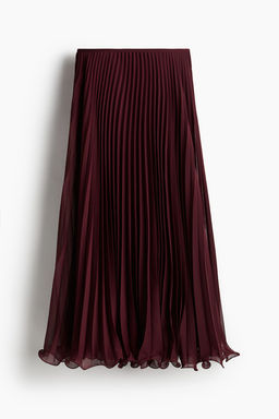Sheer pleated skirt - H&m фото 4