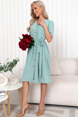 Платье Open Style 6846 зеленый