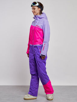 Горнолыжный комбинезон женский зимний фиолетового цвета 2327F - Chunmai фото 2