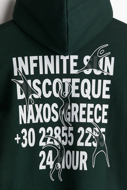Sudadera con capucha y estampado Loose Fit - H&m фото 8