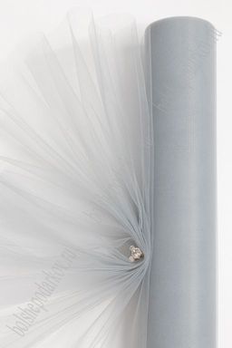 Фатин 50 см*25 ярд (SF-3780) серый №34