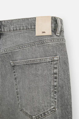 REGULAR FIT DENIM BERMUDA SHORTS - Zara фото 24