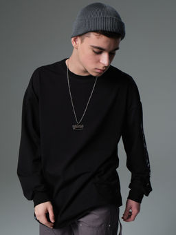 Лонгслив черный 241160828а - Nota bene фото 4