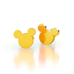 Серьги, набор украшений Минни Маус, золотой - Disney фото 4