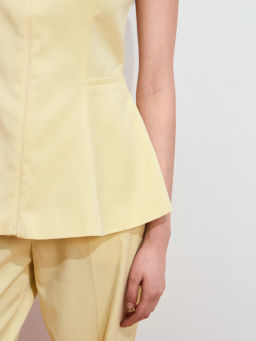 Приталенный жилет с баской ZR2605022501-9 / Zarina