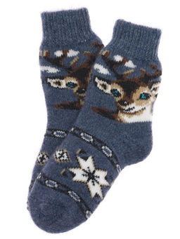 Носки детские "Оленёнок и орнамент" 6713-4