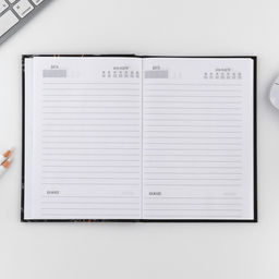 Набор ежедневник А5, 80 л в твердой обложке и ручка «Для великих планов»