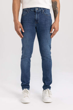 Carlo Skinny Fit Ekstra Dar Kal?p Normal Bel Ekstra Dar Paca Jean Pantolon - Defacto фото 2