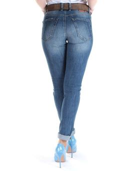 D357 BLUE Джинсы зауженные женские DIOVES