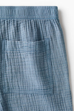 Pantal?n corto en muselina Relaxed Fit - H&m фото 8