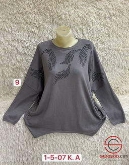 Свитер женский с принтом - Bruno фото 4