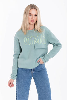 Толстовка М321143Па Полынь - Елена фото 11