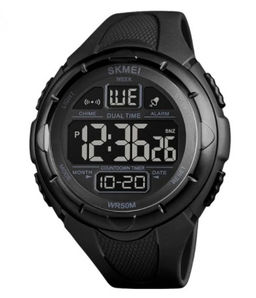 Часы наручные Skmei мужские электронные спортивные 1656black