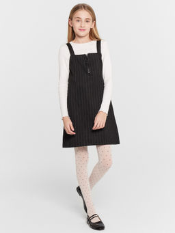 Цена за 3 пары! Колготки детские белые в мелкий горошек - Mark formelle фото 2