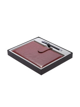 Ежедневник недатированный А5, 112 листов, в линейку, с ручкой, подарочная коробка, коричневый - Simaland фото 3