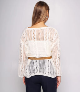 Лонгслив+топ #КТ2983, кремовый