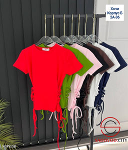 Футболка женская однотонная - Bruno фото 8