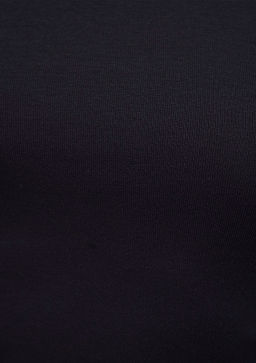 Uzun Kollu Siyah Basic Tisort - Mavi фото 6