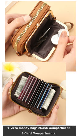 Кошелек W-C05-Black - Ferro фото 7