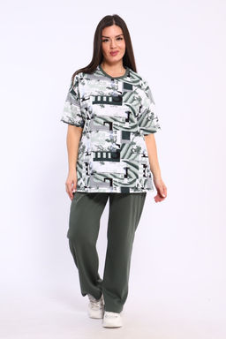 Костюм женский КБЖ0049Д зеленый