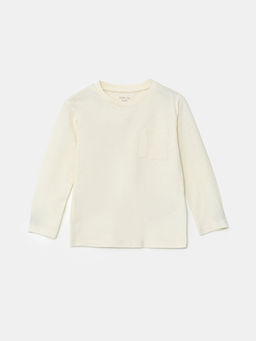 Bisiklet Yaka Uzun Kollu Basic Erkek Bebek Ti??rt