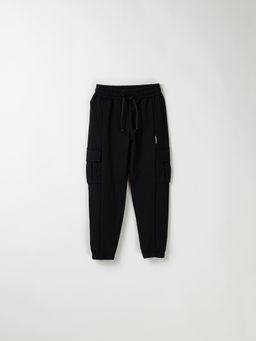 Джоггеры карго облегченные Уголь 7+ - Bungly фото 4