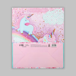 Цена за 2 шт. Пакет подарочный ламинированный, упаковка, «Розовые мечты», ML 23 х 27 х 11.5 см