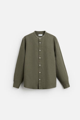 COTTON - LINEN SHIRT - Zara фото 37