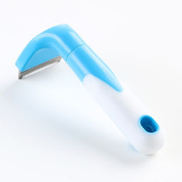 Дешеддер малый, лезвие шириной 4,5 см, голубой - Пижон фото 2