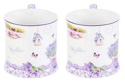 Набор 2 кружек 380 мл 12,3*9*9 см Лаванда NEW BONE CHINA - Elan gallery фото 4