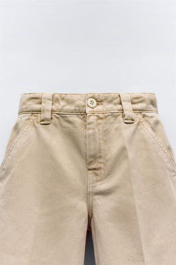 WIDE-LEG BERMUDA SHORTS - Zara фото 3