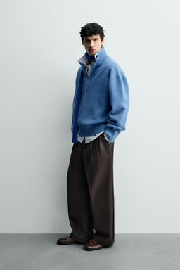 BOXY FIT TEXTURED JUMPER - Zara фото 4