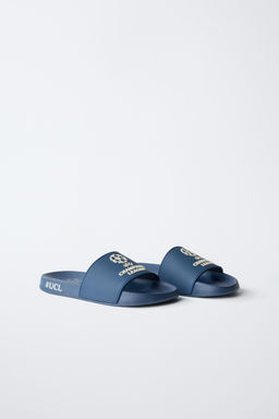 UEFA CHAMPIONS LEAGUE ® SLIDE SANDALS - Zara фото 10